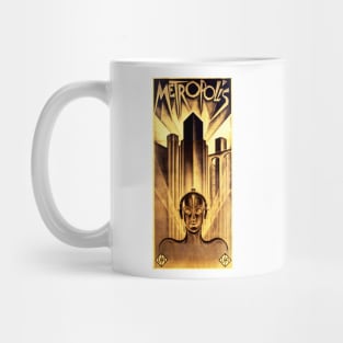 Metropolis - MOVIE POSTER - Retro - Vintage Mug